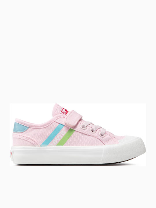 Mission Παιδικά Sneakers με Σκρατς Ροζ