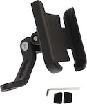 Motorcycle Phone Mount with Adjustable Arm for Mirror Metallic 60mm-95mm