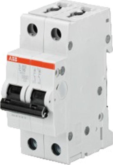 Abb Automatic Circuit Breaker 4A Double-pole AC 24758