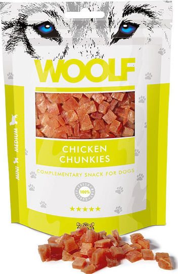 Woolf Snacks Dog Treat Grain & Gluten Free with Chicken 100gr 49017