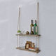 Regal Wand Preston Walnut / Beige 60x14x60cm