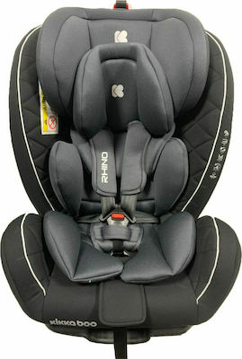 Kikka Boo Rhino Baby Car Seat with Isofix Black 0-36 kg