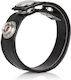 Calexotics Leather 3 Snap Ring Δαχτυλίδι Πέους Δερμάτινο Black