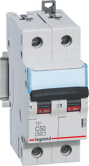 Legrand Automatischer Schutzschalter 10A Zweipolig AC 403457