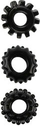 Dream Toys All Time Favorites Set Cock Rings Schwanz Schwarz 3Stück