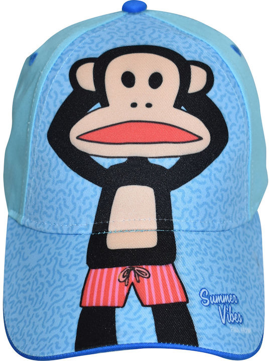 Paul Frank Детска Шапка С Козирка Текстилна Синя