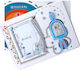 Slevori Baby Keepsake Frame Children's Set Frame & Talisman made of Silver for Boy 2pcs