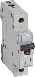 Legrand Automatischer Schutzschalter 4A Einpolig AC 403716