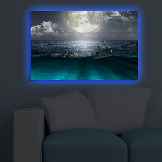 HomeMarkt Homemarkt Canvas With Led 45x70cm Картина Платнен С LED осветление 70x45см