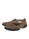 Rieker Anatomic Leather Ballerinas Tabac Brown