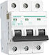 Geyer Automatic Circuit Breaker 63A Triple-pole AC EA363C