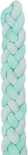 Kikka Boo Crib Bumpers Braided Inside Green 15x180cm