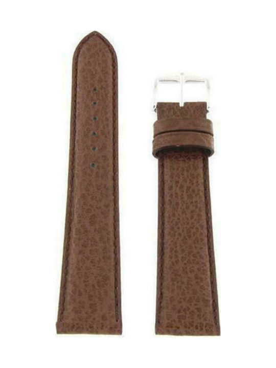 Tzevelion ART315 Leather Strap Brown 18mm