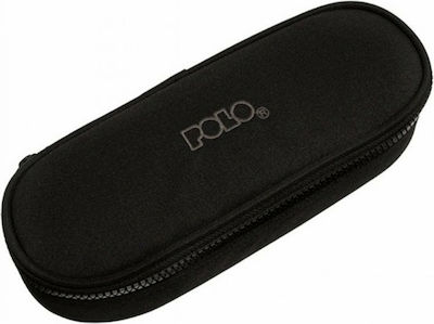 Polo Box Pencil Case with 1 Compartment Black