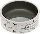 Ferplast Juno Ceramic Bowl Food & Water for Dog & Cat 750ml 16.3cm in Gray Color