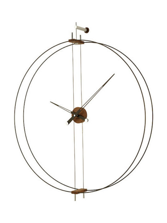 Nomon Barcelona 3D Wall Clock Metallic Brown