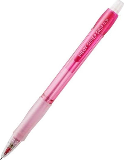 Pilot H-185N.P Super Creion mecanic Plastic 0.5mm cu Radiera 1buc Neon Fuchsia