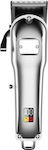 Bioshev Professional Silver Cut Professional Rechargeable Hair Clipper Silver