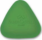 Faber-Castell Eraser For Pencil and Pen Grip Shaped 1pcs Green