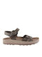 Fantasy Sandals Anatomic Leather Women's Sandals with Ankle Strap Brown