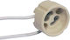 Eurolamp Stromstecker mit Steckdosenbuchse GU10 in Beige Farbe Set 2Stück 2 Stk 840-23012