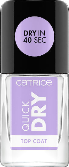 Catrice Cosmetics Deckschicht für normale Nagellacke Schnelltrocknend 10.5ml