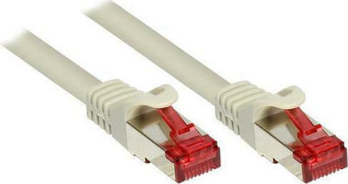 Alcasa S/FTP Cat.6 (Gigabit) Καλώδιο Δικτύου Ethernet 15m Γκρι
