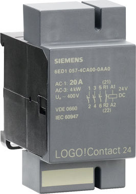 Siemens Modul Clădiri Industriale Modul de comutare a contactului pentru logo 24V 6ED1057-4CA00-0AA0