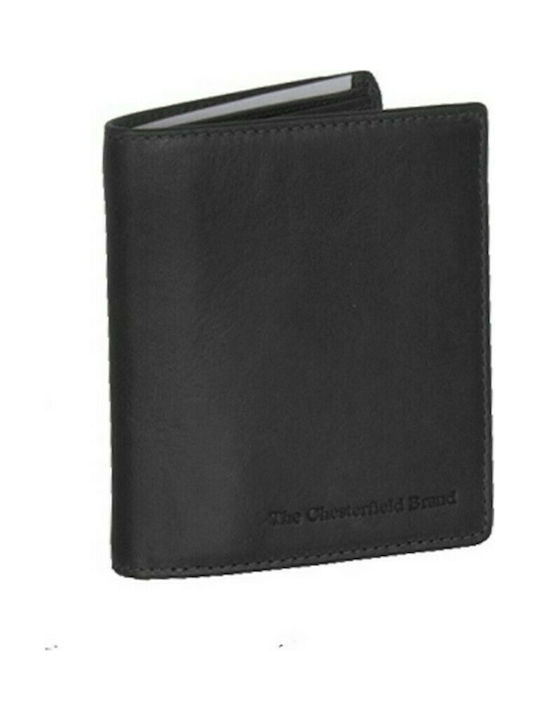The Chesterfield Brand Δερμάτινο Ανδρικό Πορτοφόλι με RFID Μαύρο