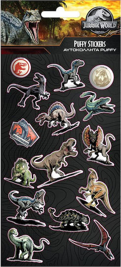 Diakakis Stickers Puffy Jurassic