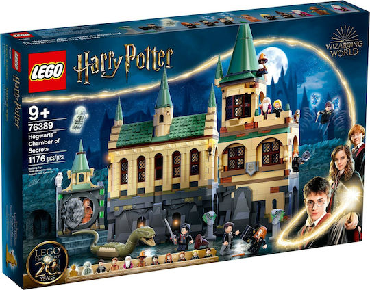 Lego Harry Potter Hogwarts Chamber of Secrets for 9 Years 1176pcs 76389