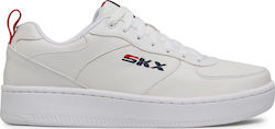 Skechers Sport Court 92 Ανδρικά Sneakers Λευκά
