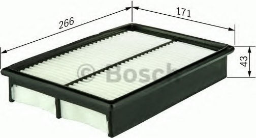 Bosch Car Air Filter for Mazda Xedos Toyota Corolla