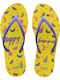 Joy Frauen Flip Flops in Gelb Farbe