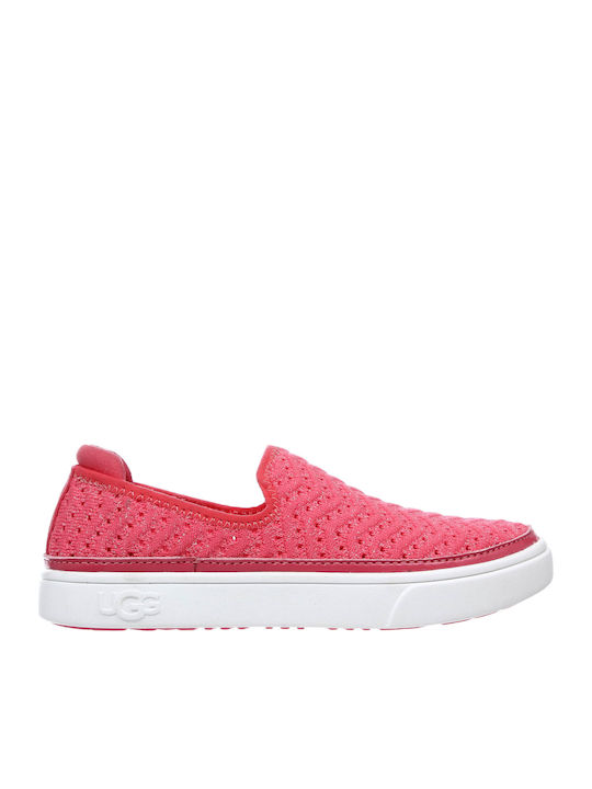 UGG Παιδικές Εσπαντρίγιες Slip-On Κόκκινες Caplan