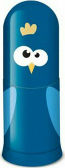 Faber-Castell Faces Plastic Sharpener Blue with Eraser 1pcs