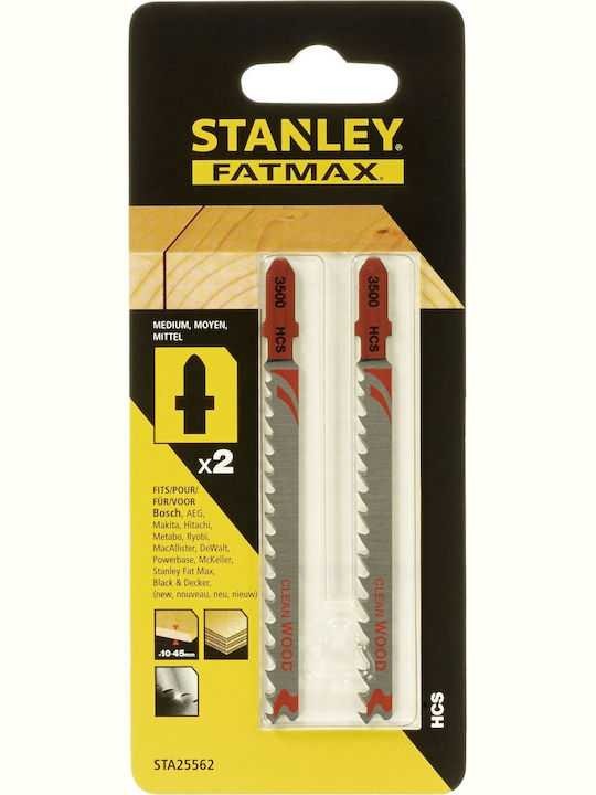 Stanley Fatmax Λάμες για Ξύλο 106.2mm 2τμχ