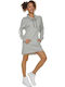 BodyTalk 172-902601 Mini All Day Φόρεμα Μακρυμάνικο Γκρι