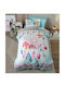 Madi Hope Set Kids Duvet Cover Single with Pillowcase Cotton Multicolored 170x240cm