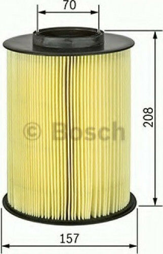 Bosch Car Air Filter for Ford C-Max / Focus / Grand C-Max / Tourneo / Transit Mazda 5 Volvo C30 / S40
