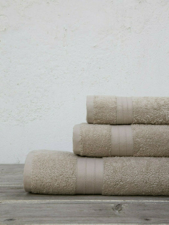 Kocoon Bath Towel Moss 26849 70x140cm. Beige We...