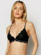 Guess Women's Bralette Bra Black