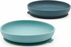 Ekobo Baby Food Plate Made of Silicone 2 Pieces