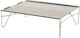Robens Wilderness Cooking Table Tabelle Aluminium für Camping Klappbar 36x25x10cm Weiß