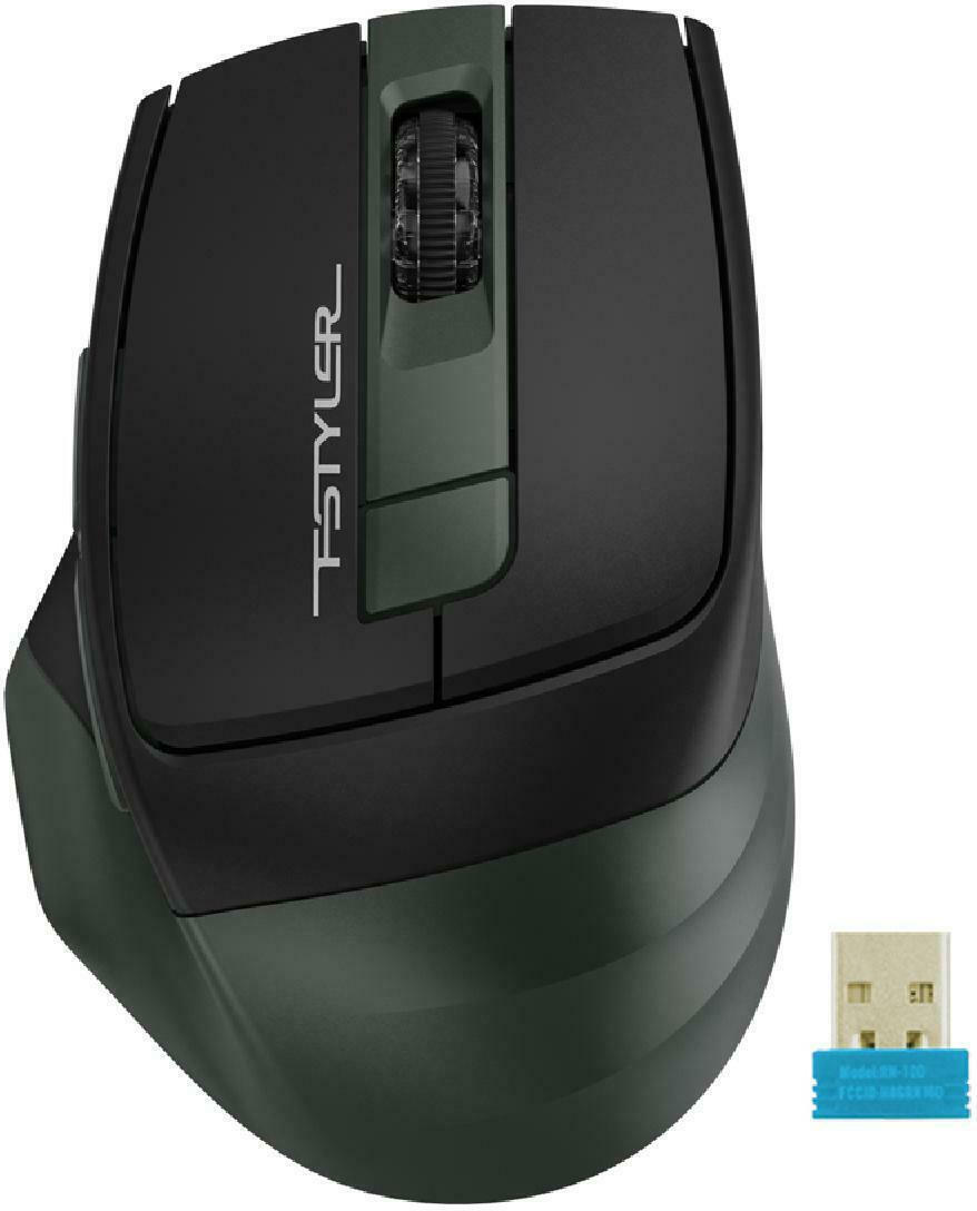 A4Tech FB35S Fstyler Ασύρματο Bluetooth Ποντίκι Midnight Green | Skroutz.gr