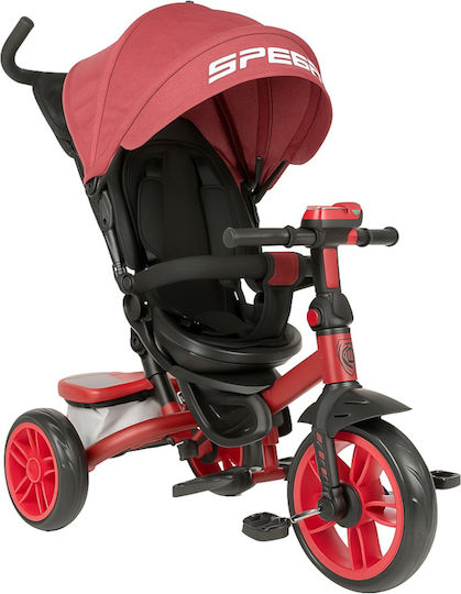 Lorelli Speedy 360º Convertible with Parental Handle for 1-3 Years Red