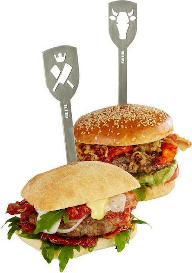Gefu Spieß für Burger Gewerbliches Servierzubehör 8x3.3x0.2εκ. 2 Stücke
