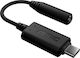 Asus AI Noise Canceling Mic Adapter За Връзка USB-C Към 3,5 Мм Черен (90YH02L1-B2UA00)