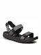 Herrensandalen in Schwarz Farbe