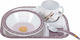 Laessig Feeding Set Adventure Dragonfly made of Melamine Purple 4pcs